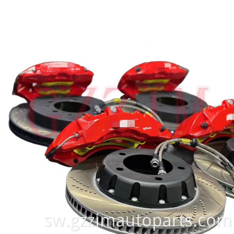 Utendaji wa hali ya juu Mfumo wa kuvunja auto Brake Kit 6 Pot Gari Brake kwa Tundra